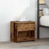 vidaXL Bedside Cabinet Old Wood 40x30x39 cm Engineered Wood