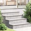 vidaXL Stair Tread Rectangular 4 pcs Silver 90 x 20 cm Aluminium