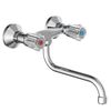 SCH&Uuml;TTE 2-Handle Wall Sink Mixer BRILLANT Chrome