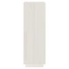 vidaXL Book Cabinet/Room Divider White 40x35x103 cm Solid Pinewood