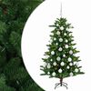 vidaXL Artificial Christmas Tree with Bauble 120 cm 150 LEDs