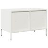 vidaXL TV Cabinet White 68x39x43.5 cm Cold-rolled Steel