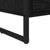 vidaXL TV Cabinet Black Oak 100 x 36 x 49.5 cm Engineered Wood