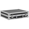 vidaXL Gun Case Aluminium ABS Black