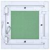 vidaXL Access Panel White 30 x 30 cm Aluminium and Plasterboard