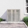 vidaXL Air Conditioner Cover Silver 110 x 50 x 105 cm Galvanised Steel