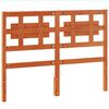 vidaXL Headboard Wax Brown 135 cm Solid Wood Pine