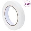 vidaXL Painter Masking Tapes 50 pcs White 19mm x 50m Paper