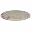 vidaXL Table Top Grey &Oslash;50x2.5 cm Marble