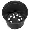 vidaXL Flower Pot 50 pcs Black &Oslash; 15 x 13 cm Plastic