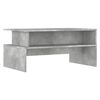vidaXL Coffee Table Concrete Grey 90x55x42,5 cm Engineered Wood
