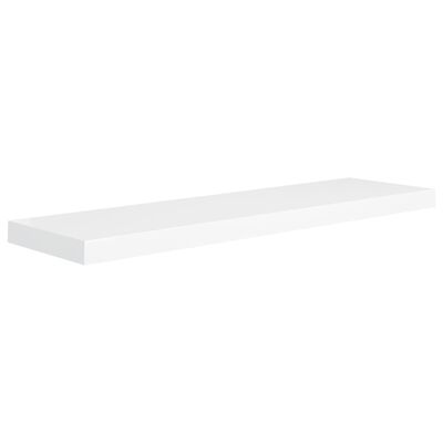 vidaXL Floating Wall Shelves 4 pcs White 90x23.5x3.8 cm MDF