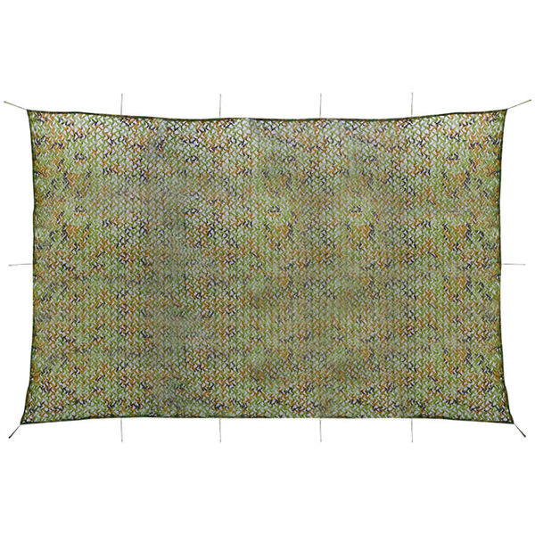 vidaXL Camouflage Netting with Storage Bag 6x8 m