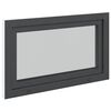 vidaXL Basement Window "RISOR" 100x60 cm Tilt&Turn DIN Right Anthracite