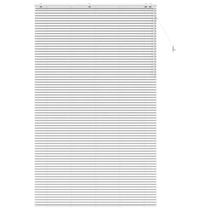 vidaXL Venetian Blind White 150 x 250 cm 35 mm Solid Paulownia Wood