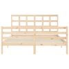 vidaXL Bed Frame without Mattress 160x200 cm Solid Wood
