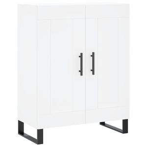 vidaXL Sideboard White 69,5x34x90 cm Engineered Wood