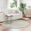 vidaXL Area Rugs Round PALMERAS Green &Oslash; 120 CM Polyester