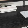 vidaXL Desk Black Oak 100 x 50 x 90 cm Engineered Wood