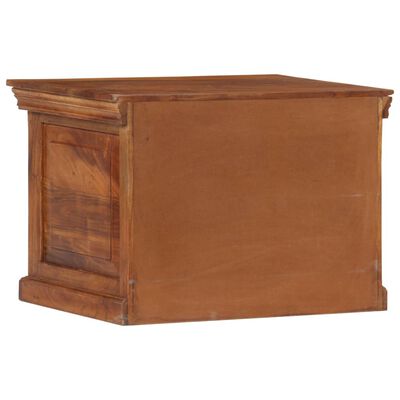 vidaXL Shoe Cabinet 60x40x41 cm Solid Acacia Wood