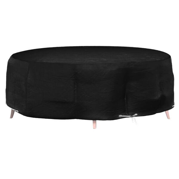 vidaXL Island Lounge Cover 10 Eyelets &Oslash;236x67 cm Round