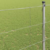 vidaXL Field Fence Silver 50 x 1.4 m Galvanised steel