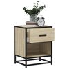 vidaXL Bedside Cabinets 2 pcs Sonoma Oak 40x31x50 cm Engineered Wood