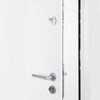 vidaXL Front Door White 110x207.5 cm Aluminium