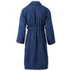 vidaXL Unisex Terry Bathrobe 100% Cotton Navy L