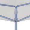 vidaXL Party Tent Roof 2x2 m White 270 g/m&sup2;