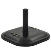 vidaXL Parasol Base Black Concrete Square 25 kg