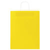 vidaXL Paper Bags 50 pcs with Handles Yellow 32x12x42 cm