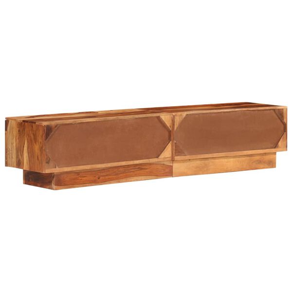 vidaXL TV Cabinet 145x30x30 cm Solid Acacia Wood