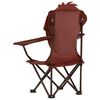 vidaXL Kids' Garden Chairs 2 pcs Brown Fabric