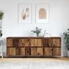 vidaXL Sideboards 3 pcs Old wood 180 x 35 x 70 cm Engineered wood
