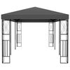 vidaXL Gazebo 3x6 m Anthracite Fabric
