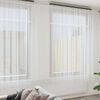 vidaXL Lace Curtain with Curtains Floral White 260 x 600 cm Polyester