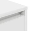 vidaXL Bedside Cabinets with LED Lights 2 pcs White 38x34x50 cm