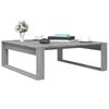 vidaXL Coffee Table Grey Sonoma 100x100x35 cm Engineered Wood