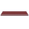 vidaXL Automatic Retractable Awning with LED Burgundy 600x350 cm