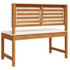 vidaXL Garden Bench Brown 100 x 50 x 91cm Solid Acacia wood