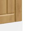 vidaXL Dishwasher Panel Lucca Artisan Oak Engineered Wood
