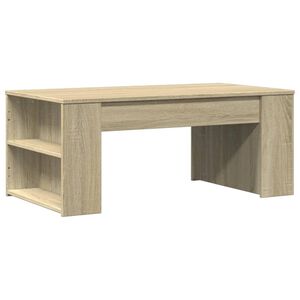 vidaXL Coffee Table Sonoma Oak 102x55x42 cm Engineered Wood