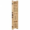 vidaXL Hand carved 4-Panel Room Divider 160x165 cm Solid Mango Wood
