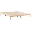 vidaXL Extra Long Bed Frame without Mattress 180x220 cm Solid Wood Pine