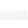 vidaXL Wall Headboard White 185x3x80 cm Solid Wood Pine