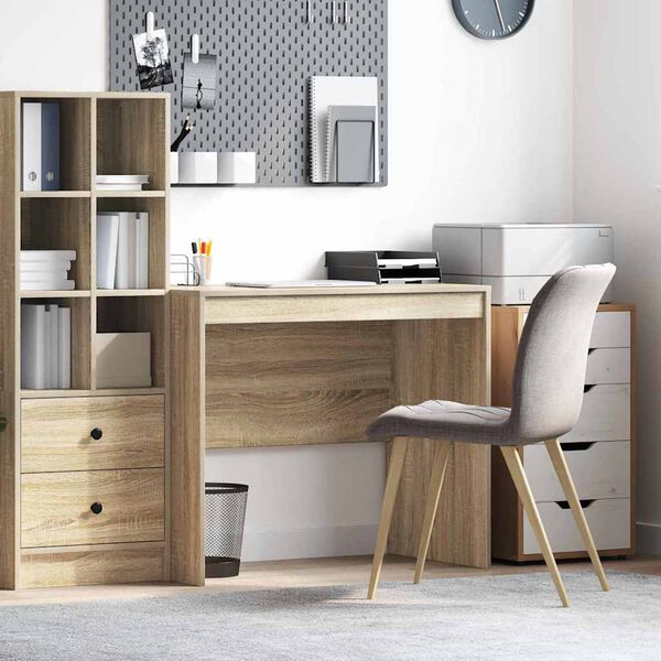 vidaXL Desk Sonoma Oak 90 x 50 x 76 cm