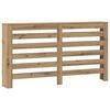 vidaXL Radiator Cover Artisian Oak 149x20x82 cm Engineered Wood