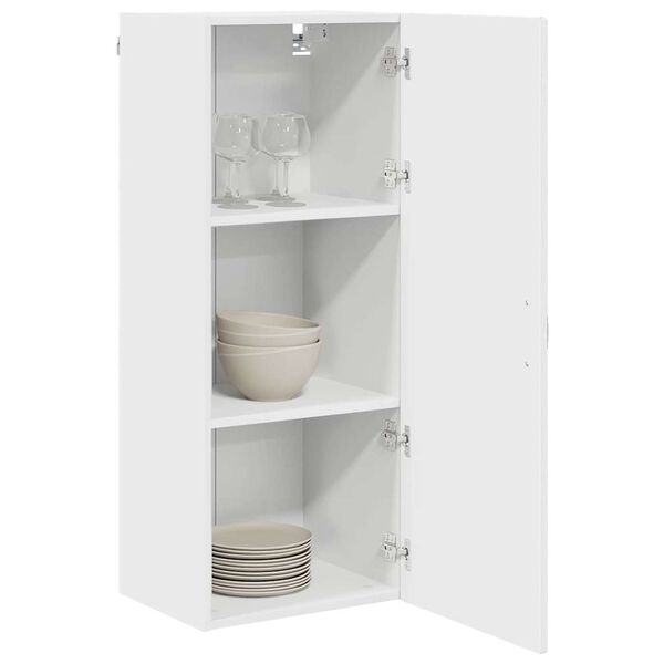 vidaXL Kitchen Wall Cabinet White 40 x 31 x 100 cm Engineered Wood