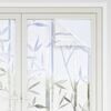 vidaXL Window Films 2 pcs Frosted Bamboo Pattern PVC